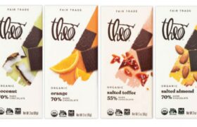 Theo Chocolate bar products