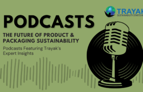 Green Graphic with Blog title about Podcast