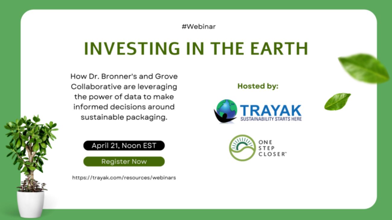 Promotion for April 2022 "Investing in the Earth" webinar