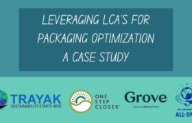 Blog post header for case study on leveraging life cycle analysis in conjunction with One Step Closer
