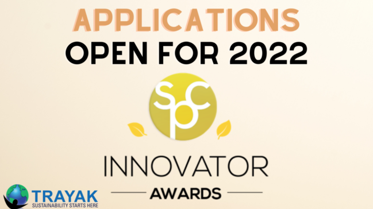 Blog post header announcing applications open for 2022 Innovator Awards