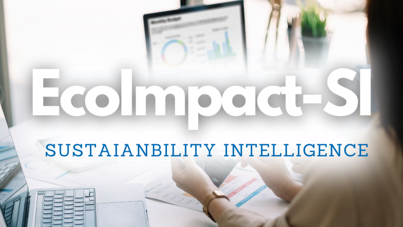 News EcoImpact-SI Sustainability Intelligence
