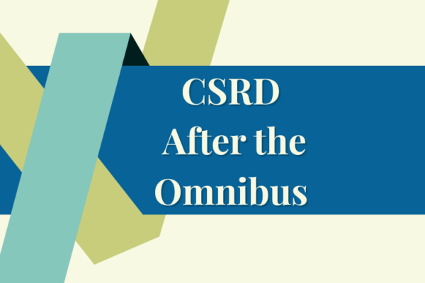 CSRD After the Omnibus
